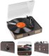 Gramofon RP106DW Fenton głośniki USB brązowy one size 1