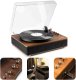 Gramofon RP162 Fenton głośniki BT konwersja brązowy one size 1
