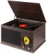 Gramofon RP173 Fenton Vintage USB BT FM brązowy+ winyl gratis one size 7