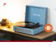 Gramofon w walizce RP118E Fenton wejście/wyjście BT niebieski one size 19