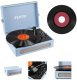 Gramofon w walizce RP118E Fenton wejście/wyjście BT niebieski one size 2