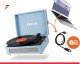 Gramofon w walizce RP118E Fenton wejście/wyjście BT niebieski one size 23