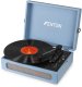 Gramofon w walizce RP118E Fenton wejście/wyjście BT niebieski one size 7