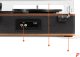 Gramofon RP161 Fenton HQ BT brązowy one size 21