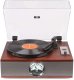 Gramofon RP180 Fenton głośniki USB BT FM brązowy one size 4