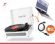 Gramofon w walizce RP118F Fenton wejście/wyjście BT beżowy one size 18