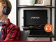 Gramofon w walizce RP118B Fenton wejście/wyjście BT czarny one size 21