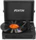 Gramofon w walizce RP118B Fenton wejście/wyjście BT czarny one size 3