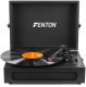 Gramofon w walizce RP118B Fenton wejście/wyjście BT czarny one size 8