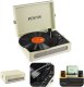 Gramofon w walizce RP118C Fenton wejście/wyjście BT zielony one size 1
