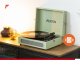 Gramofon w walizce RP118C Fenton wejście/wyjście BT zielony one size 16