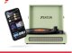 Gramofon w walizce RP118C Fenton wejście/wyjście BT zielony one size 20