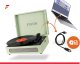 Gramofon w walizce RP118C Fenton wejście/wyjście BT zielony one size 22