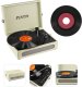 Gramofon w walizce RP118C Fenton wejście/wyjście BT zielony one size 3