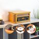 Gramofon Memphis Fenton BT CD kaseta DAB+ FM USB drewno one size 18