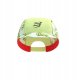 Czapka z daszkiem Compressport Pro Racing Cap - green camo/fluo red 2