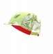 Czapka z daszkiem Compressport Pro Racing Cap - green camo/fluo red 7