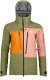 Kurtka skiturowa damska Ortovox 3L Deep Shell Jacket - wild herbs 1