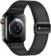 Pasek do Apple Watch Forcell F-Design FA21 skóra ekologiczna 38 / 40 / 41 mm czarny 1