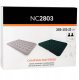 NC2803 MATERAC TURYSTYCZNY DMUCHANY 203X152X22 CM BEŻOWY NILS CAMP 11
