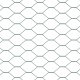 Ogrodzenie hexagon zielone 0,8x25 m stal 9