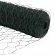 Ogrodzenie hexagon zielone 0,8x25 m stal 10