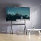 P150 - Elektryczny wózek TV mobilny stojak do telewizorów LCD LED 50&quot;-90&quot; VESA 3