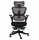 Nario-500 Niezwykle ergonomiczny fotel biurowy z podnóżkiem i pełną regulacją 13