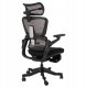 Nario-500 Niezwykle ergonomiczny fotel biurowy z podnóżkiem i pełną regulacją 16