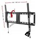 Satt-2 - Solidny uchylny uchwyt do telewizorów LCD LED 32&quot;-80&quot; 7