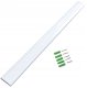 Mask110-W - aluminiowa maskownica kabli z systemem click-lock dł. 110 cm 1