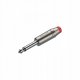 Roxtone Wtyk Jack 6.3mm mono nakablowy RJ2PP-RD-NN 1