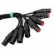 Adapter AV Roxtone Konwerter adapter DMX żeński na RJ45 żeński Roxtone PS4F 5