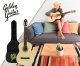 Zestaw: Gitara klasyczna 4/4 39" kolor naturalny GKS39NAT Golden Guitar+ pokrowiec tuner struny kostki one size 1