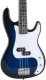 Gitara basowa - kompletny zestaw -Golden Guitar PBGB-40 czarno-niebieska one size 6