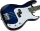 Gitara basowa - kompletny zestaw -Golden Guitar PBGB-40 czarno-niebieska one size 10