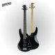 Gitara basowa kompletny zestaw Golden Guitar PBGB-50 Czarna one size 4