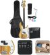 Gitara basowa - kompletny zestaw - Golden Guitar PBGB-40 kolor Natural one size 1