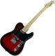 Gitara elektryczna - kompletny zestaw -Golden Guitar TEEG-30 Czarno-czerwona Telecaster one size 14