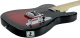 Gitara elektryczna - kompletny zestaw -Golden Guitar TEEG-30 Czarno-czerwona Telecaster one size 17