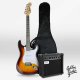 Gitara elektryczna - kompletny zestaw -Golden Guitar STEG-20 Sunburst Stratocaster one size 2