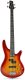 Gitara basowa kompletny zestaw Wiśnia Golden Guitar PBGB-50 Wiśnia one size 4