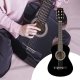 Gitara klasyczna 1/4 dla dziecka czarna SoloArt Max+ akcesoria one size 14