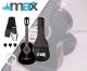 Gitara klasyczna 1/4 dla dziecka czarna SoloArt Max+ akcesoria one size 1