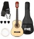 Gitara klasyczna 1/4 dla dziecka Naturalna SoloArt Max+ akcesoria one size 1