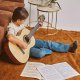 Gitara klasyczna 1/4 dla dziecka Naturalna SoloArt Max+ akcesoria one size 11