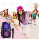 Głośnik mobilny Fenton 2x 10" FT210LED, zestaw karaoke z Bluetooth - 700W one size 16