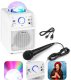 Głośnik karaoke Bluetooth efekt LED Vonyx SBS50W one size 1