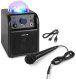 Głośnik bluetooth karaoke kula LED SBS50B BT czarny one size 1
