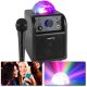 Głośnik bluetooth karaoke kula LED SBS50B BT czarny one size 1
